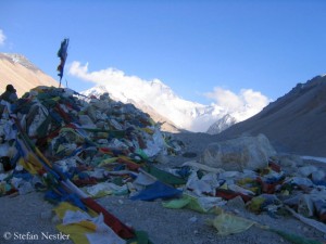 Die Nordseite des Mount Everest