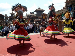 Feier in Bhaktapur