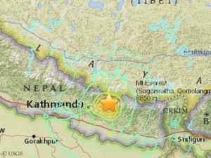 Erdbebengebiet