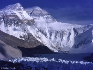 Tibetische Nordseite des Everest