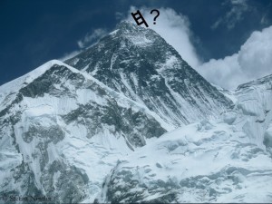 Everest-mit-Leiter