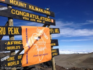 Training auf dem Kilimandscharo