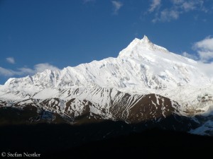 Der Manaslu (8163 Meter) in Nepal