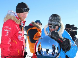 Mission erfolgreich: Harry am Südpol