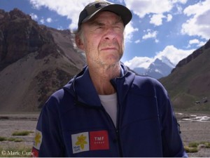 Ranulph Fiennes am Aconcagua