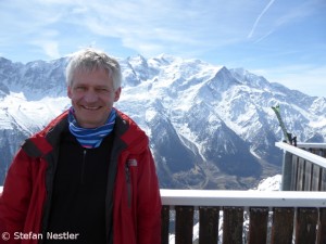 Stefan mit Mont Blanc (r.)
