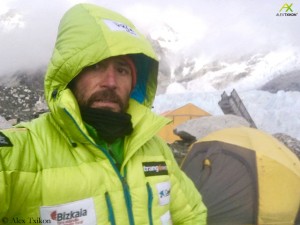 Alex Txikon im Everest-Basislager