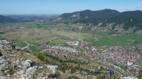 Blick vom Kofel auf Oberammergau
