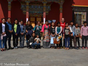 Meeting with Sherpa families in Kathmandu