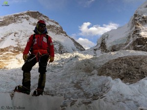 Carlos Rubio on Everest