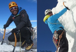 Dawa Gyalje Sherpa (l.) and Tashi Sherpa