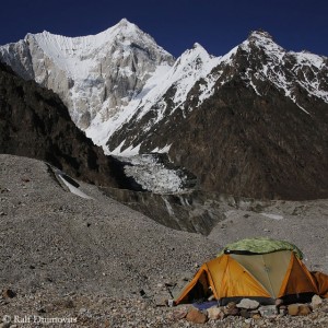 Gasherbrum VI seen from Base Camp