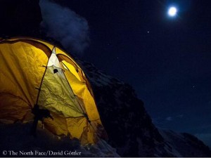 Evening in high camp (©The North Face) 