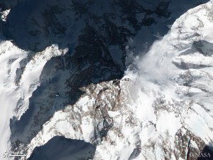 K 2 from above