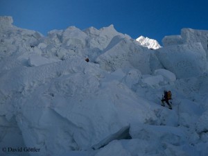 Dangerous Khumbu Icefall