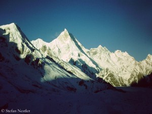 Masherbrum (in the centre)
