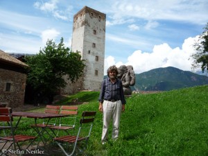 Messner at his Mountain Museum near Bolzano