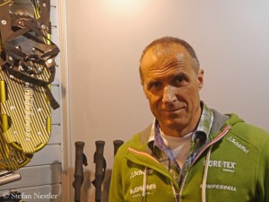 Ralf Dujmovits at the ISPO