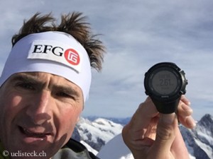 Steck on top of Eiger