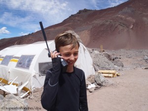 Tyler Armstrong (at the foot of Aconcagua in 2013)