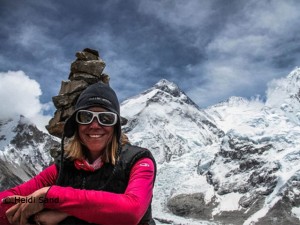 Heidi Sand (2012 on Everest)