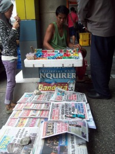 newsstand in the Philippines
