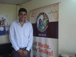 Mathew believes that waste has life, and waste can change lives. That is why he founded the organisation Paperman in July 2010. 
