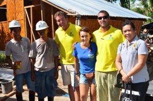Maria Lukowska says that she and the volunteer crew "have managed to distribute over 188 sets of construction materials for the families" (Photo: Maria Lukowska)