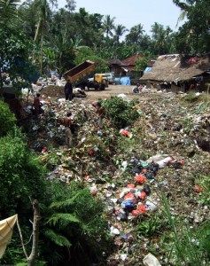 A trash dump in Bali (Photo: DW)