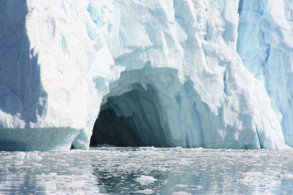 Melting from below  (Photo: I.Quaile, Greenland)