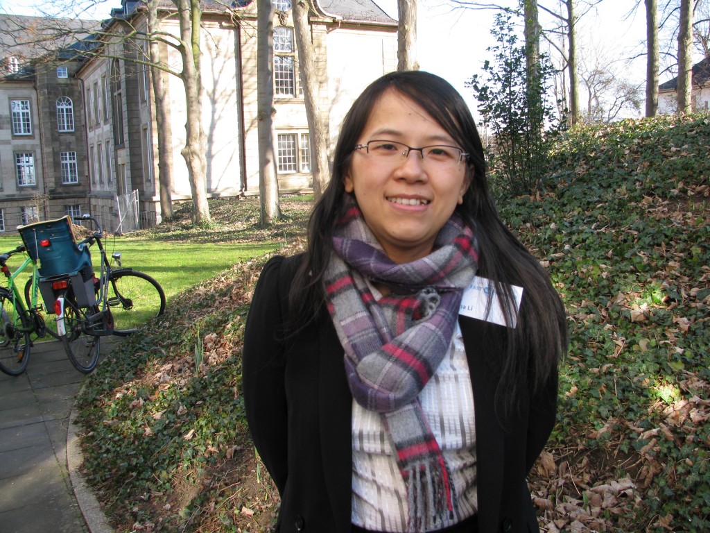 Lina Li from the Adelphi think-tank told me pollution concerns could speed up China's climate action (Pic. I.Quaile)