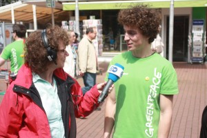 Greenpeace Volunteer Lukas