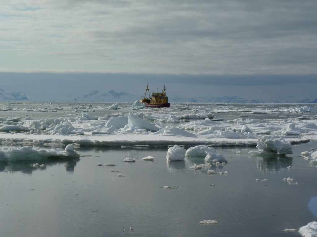 Warming Arctic, changing world. (Svalbard, Pic: I.Quaile)