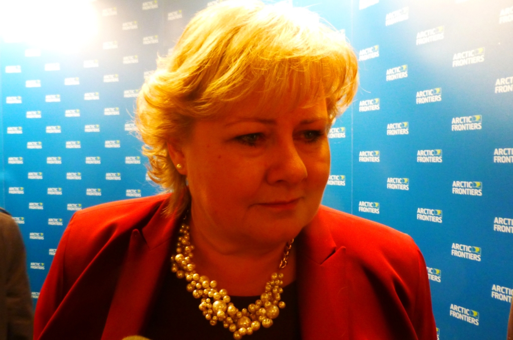 Norwegian PM Solberg wants to combine climate protection with Arctic gas