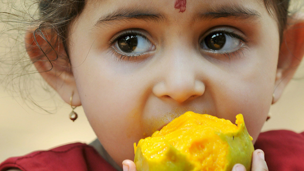 An Indian girl (Copyright: picture-alliance/dpa)