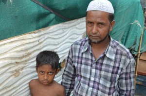 Ajaz Ahmad and Mohammed Haroon - both who fled Mayanmar because their property was seized and relatives attacked by the military junta. © DW/Murali Krishnan