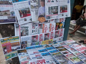 Myanmar's media sector has opened up remarkably over the past few years (photo: Kyle James) 