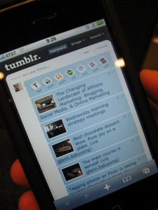 tumblr app