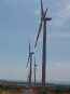 several wind turbines