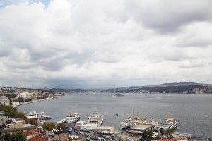 Bosporusufer und Bosorusbrücke